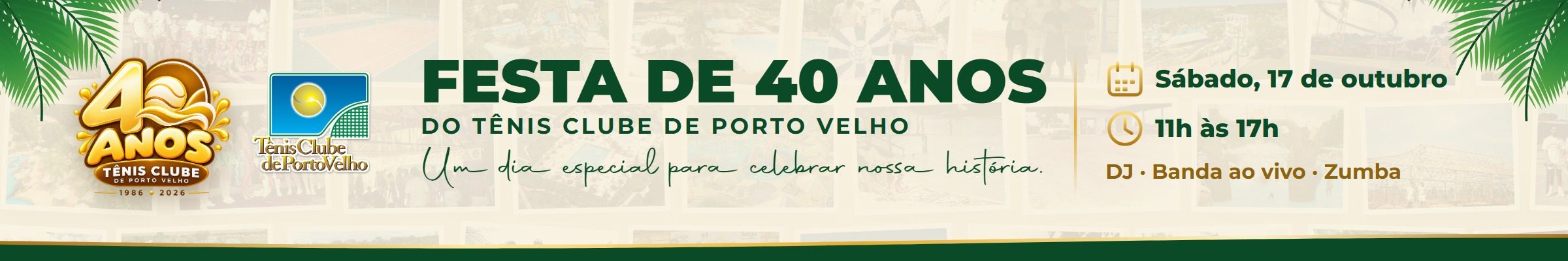 Aniversário 40 anos Tênis Clube